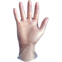 Disposable powder-free vinyl 5-mil 9.5″ clear/extra large - Eagle Tool & Supply