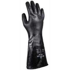 Cut resistant NEOPRENE fully coated navy color rough finish seamless cut resistant liner ANSI CUT LEVEL 4/S - Eagle Tool & Supply