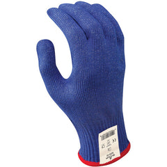 Cut resistant 10-gauge seamless cut-resistant engineered composite yarn enhanced wet grip ambidextrous blue ANSI CUT LEVEL 4/extra large - Eagle Tool & Supply