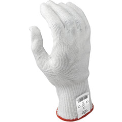 Cut resistant 10-gauge seamless knit HPPE w/Stainless Steel white ambidextrous ANSI CUT LEVEL 4/XXL - Eagle Tool & Supply
