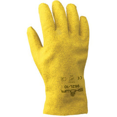 General purpose PVC fully coated yellow jersey liner slip-on/large - Eagle Tool & Supply