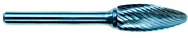 8mm EdgeHog Flame Carbide Bur SH-2M Standard - Eagle Tool & Supply