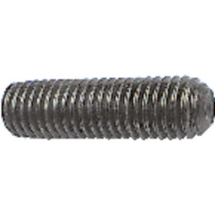 #5-40 × 5/16″ - Black Finish Heat Treated Alloy Steel - Socket Set Screws - Cup Point - Eagle Tool & Supply