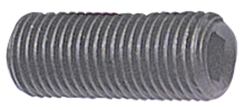 1-72 x 1/4 - Black Finish Heat Treated Alloy Steel - Socket Set Screws - Cup Point - Eagle Tool & Supply