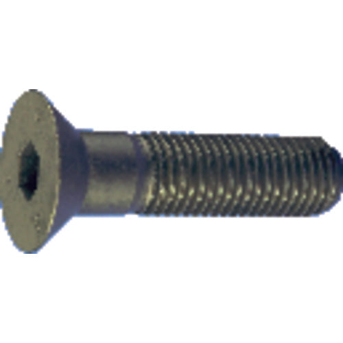 1/4″-28 × 1 1/2″ - Black Finish Heat Treated Alloy Steel - Cap Screws - Flat Head - Eagle Tool & Supply