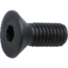 1/4″-20 × 1″ - Black Finish Heat Treated Alloy Steel - Cap Screws - Flat Head - Eagle Tool & Supply