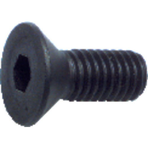 #10-24 × 3/4″ - Black Finish Heat Treated Alloy Steel - Cap Screws - Flat Head - Eagle Tool & Supply