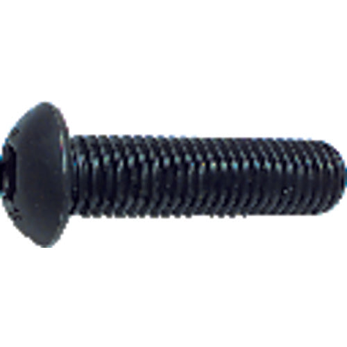 #10-24 × 3/8″ - Black Finish Heat Treated Alloy Steel - Cap Screws - Button Head - Eagle Tool & Supply