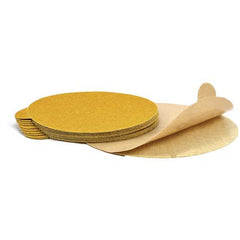 Shur-kut 5″ Aluminum Oxide Gold Paper PSA Disc Roll, 80 Grit