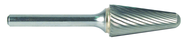 8mm EdgeHog Conical Radius End Carbide Bur SL-2L6M-F Fine 152mm Shk Lgth - Eagle Tool & Supply