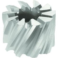 2 x 1-3/8 x 3/4 - HSS - Shell Mill - 10T - TiN Coated - Eagle Tool & Supply