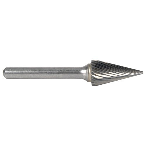 6mm EdgeHog Conical Carbide Bur SM-1M-D Standard Alt Diamond (Double) - Eagle Tool & Supply