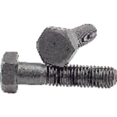 M6-1.00 × 60 mm - Black Oil Heat Treated Alloy Steel - Cap Screws - Hex - Eagle Tool & Supply