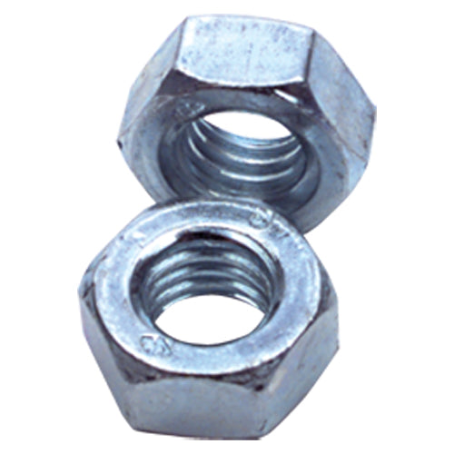 M8-1.25 - Zinc / Bright - Finished Hex Nut - Eagle Tool & Supply