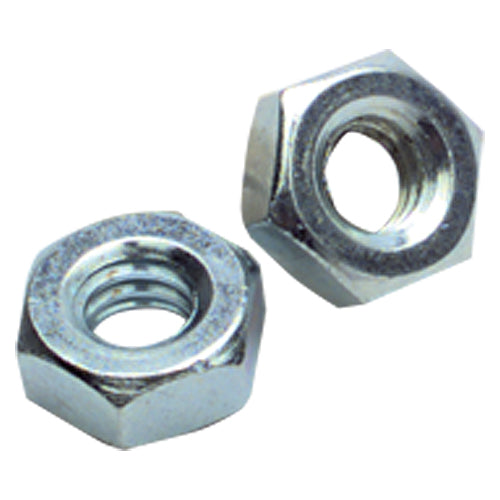 #8-36 - Zinc / Bright - Machine Screw Nut - Eagle Tool & Supply