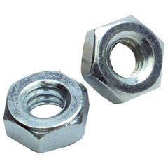 #6-40 - Zinc / Bright - Machine Screw Nut - Eagle Tool & Supply