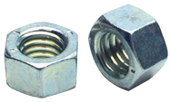 1-1/8-7 - Zinc / Bright - Finished Hex Nut - Eagle Tool & Supply