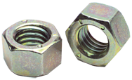 5/8-18 - Zinc / Yellow / Bright - Finished Hex Nut - Eagle Tool & Supply