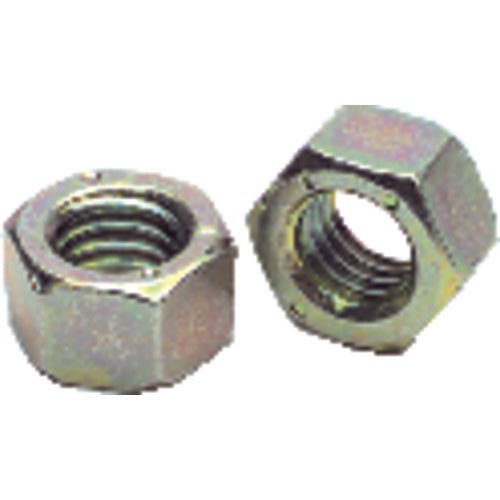 5/16″-24 - Zinc / Yellow / Bright - Finished Hex Nut - Eagle Tool & Supply