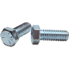 1/4″-20 × 1/2″ - Zinc Plated Heat Treated Alloy Steel - Cap Screws - Hex - Eagle Tool & Supply