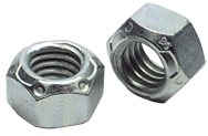 1/2-13 - Zinc / Bright - Nylon Insert Stop Nut - Eagle Tool & Supply