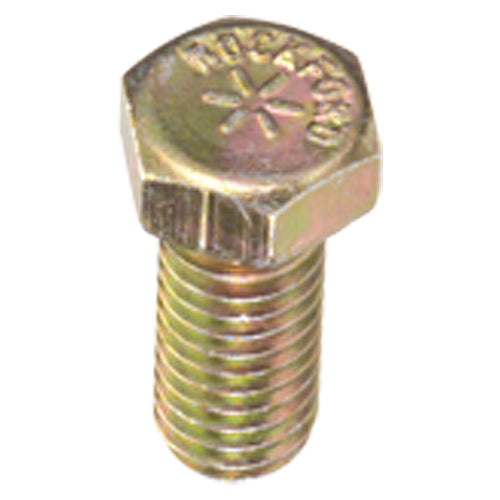 1/4″-20 × 3/4″ - Zinc / Yellow Plated Heat Treated Alloy Steel - Cap Screws - Hex - Eagle Tool & Supply