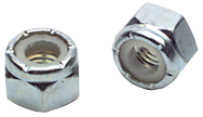 1/2-20 - Zinc / Bright - Stover Lock Nut - Eagle Tool & Supply