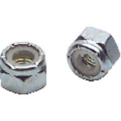 3/8″-24 - Zinc / Bright - Nylon Insert Stop Nut - Eagle Tool & Supply