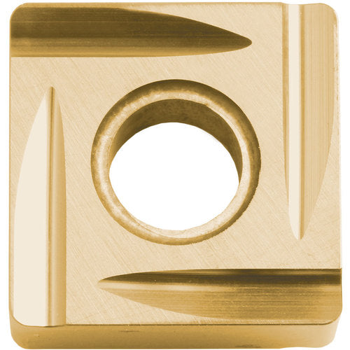 SNGG 322 B PV720, 1/32″ Corner Radius, 1/8″ Thick, 3/8″ Inscribed Circle, TiCN (MEGACOAT NANO), 90 Degree Square, Turning Indexable Insert