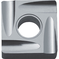 SNGG 431 25R TN6010, 1/64″ Corner Radius, 3/16″ Thick, 1/2″ Inscribed Circle, TiCN, Square, Turning Indexable Insert