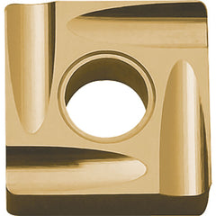 SNGG 431 25R PV720, 1/64″ Corner Radius, 3/16″ Thick, 1/2″ Inscribed Circle, TiCN (MEGACOAT NANO), 90 Degree Square, Turning Indexable Insert