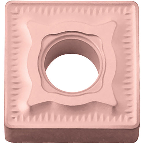 SNMG 433 GC CA315, 3/64″ Corner Radius, 3/16″ Thick, 1/2″ Inscribed Circle, TiCnulll2O3/Ti, Square, Turning Indexable Insert - Exact Industrial Supply