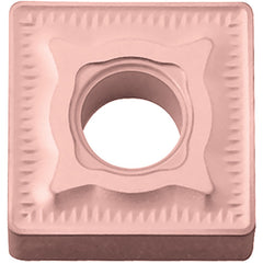 SNMG 433 GC CA320, 3/64″ Corner Radius, 3/16″ Thick, 1/2″ Inscribed Circle, TiCnulll2O3/Ti, Square, Turning Indexable Insert - Exact Industrial Supply