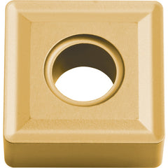 SNMG 433 CA515, 3/64″ Corner Radius, 3/16″ Thick, 1/2″ Inscribed Circle, TiCl2O3/TiN, 90 Degree Square, Turning Indexable Insert