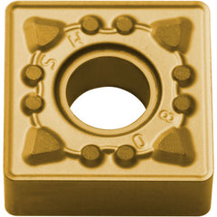 SNMG 432 MS CA6515, 1/32″ Corner Radius, 3/16″ Thick, 1/2″ Inscribed Circle, TiCnulll2O3/TiN, Square, Turning Indexable Insert