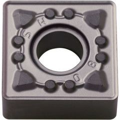 SNMG 432 MS PR1535, 1/32″ Corner Radius, 3/16″ Thick, 1/2″ Inscribed Circle, MEGACOAT NANO, Square, Turning Indexable Insert - Exact Industrial Supply