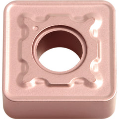 SNMG 432 PH CA310, 1/32″ Corner Radius, 3/16″ Thick, 1/2″ Inscribed Circle, TiCnulll2O3/Ti, Square, Turning Indexable Insert - Exact Industrial Supply