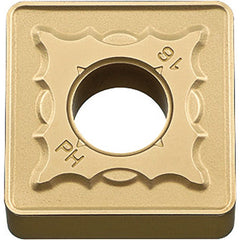 SNMG 434 PH CA025P, 1/16″ Corner Radius, 3/16″ Thick, 1/2″ Inscribed Circle, TiCl2O3/TiN, 90 Degree Square, Turning Indexable Insert