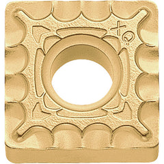 SNMG 432 XQ CA525, 1/32″ Corner Radius, 3/16″ Thick, 1/2″ Inscribed Circle, TiCl2O3/TiN, 90 Degree Square, Turning Indexable Insert