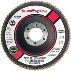 ‎4 1/2″ × 7/8″-80 Grit - Ceramic Coated Abrasive - Flap Disc - Eagle Tool & Supply