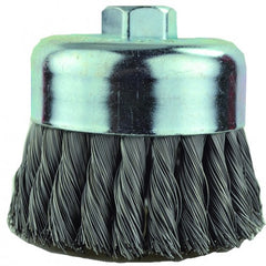 ‎4″ × 5/8″-11-0.020″ Wire - Cup Brush - Eagle Tool & Supply