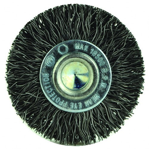 ‎2″ Diameter-1/4″ Shank-0.014″ Wire - Cup Brush - Eagle Tool & Supply