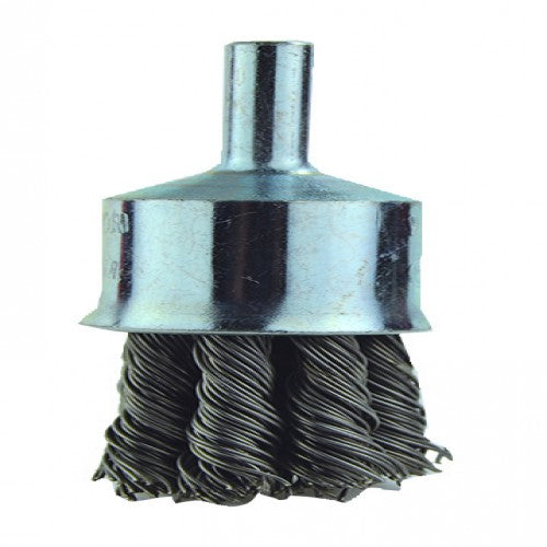 ‎3/4″ Diameter-1/4″ Shank-0.014″ Wire - End Brush - Eagle Tool & Supply