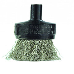 ‎3/4″ Diameter-1/4″ Shank-0.010″ Wire - End Brush - Eagle Tool & Supply