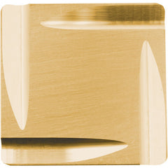 SPGR 421 PV720, 1/64″ Corner Radius, 1/8″ Thick, 1/2″ Inscribed Circle, TiCN (MEGACOAT NANO), 90 Degree Square, Turning Indexable Insert
