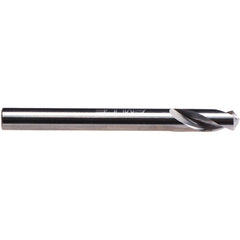 ‎4 mm × 2-1/4″ OAL 120 Degree Carbide NC Spotting Drill Bright - Exact Industrial Supply