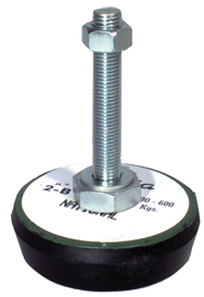 Machinery Mount - #2B 4-5/16'' Diameter - 16mm Bolt - Eagle Tool & Supply