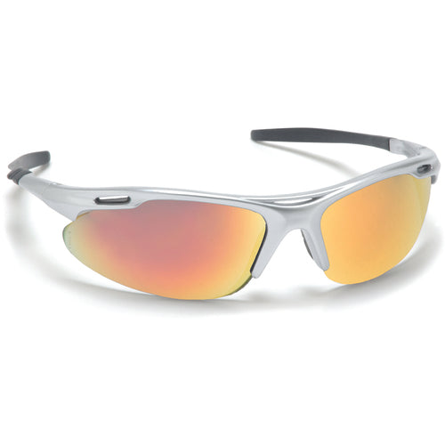 Safety Glasses - Avante, Silver Frame, Ice Org Mirror Lens - Eagle Tool & Supply