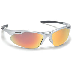Safety Glasses - Avante, Silver Frame, Ice Org Mirror Lens - Eagle Tool & Supply