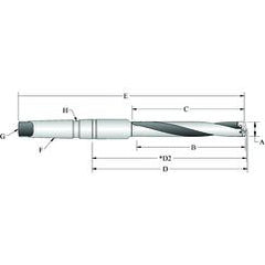 26015H-004IS T-A® Spade Blade Holder - Helical Flute- Series 1.5 - Eagle Tool & Supply